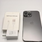 Good Apple iPhone 13 Pro Max - Unlocked, 128 GB, Graphite, A2484