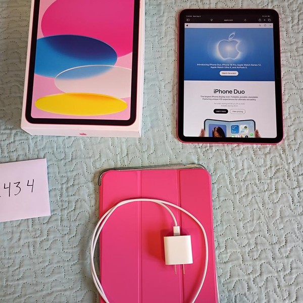 Apple iPad (11th Gen) - Wi-Fi, 128 GB, Pink, A3354