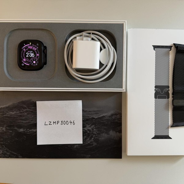 Apple Watch Ultra 2 49mm - Unlocked, Black, A2986