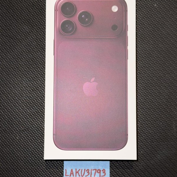 Apple iPhone 18 Pro Max - Unlocked, 256 GB, Burgundy, a3473