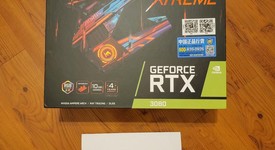 New
													Gigabyte GeForce RTX 3080 - GV-N3080AORUSX W-10GD, Aorus Xtreme Waterforce, photo 5 of 6