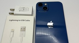 Good
													Apple iPhone 13 - Unlocked, Blue, 256 GB, A2482, photo 6 of 6