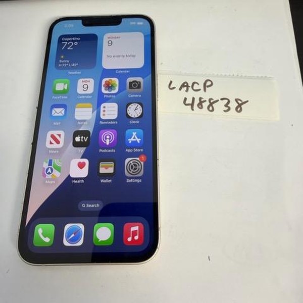 Apple iPhone 13 - Unlocked, 128 GB, Starlight, A2482