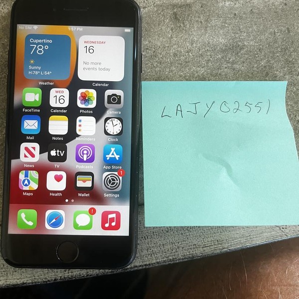 Apple iPhone 7 - Unlocked, 32 GB, Black, A1660