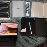 Mint Apple iPad Pro 11 inch (M4) 2024 - Wi-Fi, 256 GB, Silver, 8 GB, A2836, Standard Glass