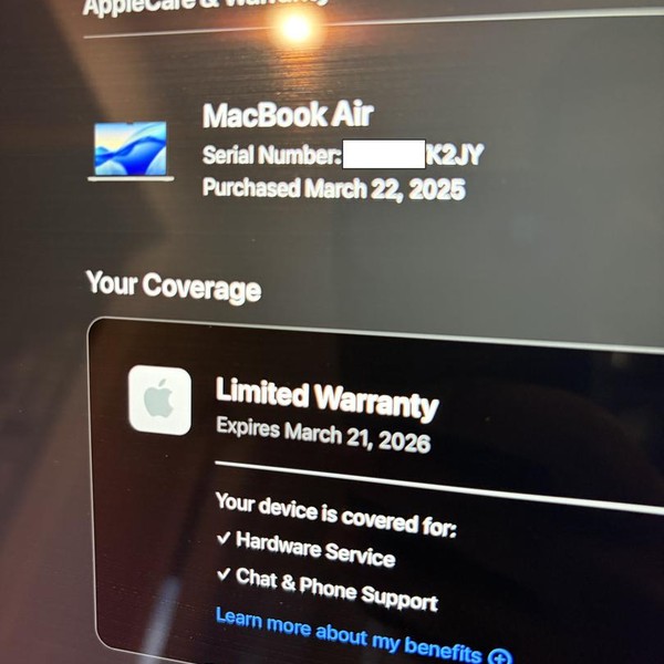 MacBook Air 2025 (M4) - 15 inch - 256 GB, Silver, 16 GB, Apple M4