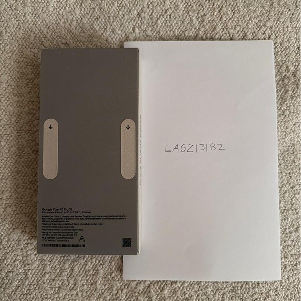 Google Pixel 10 Pro XL - Unlocked, 512 GB, Obsidian, GUL82