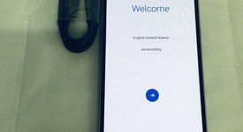 Good
													LG V60 ThinQ 5G - Verizon, Blue, 128 GB, 8 GB, photo 1 of 7