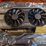 Used EVGA GeForce GTX 1080 - 08G-P4-6686-RX, FTW2 Gaming