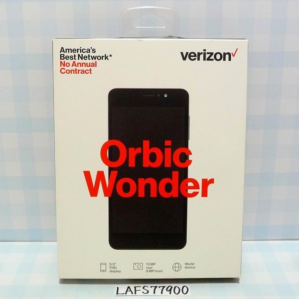 Orbic Wonder - Verizon, Black