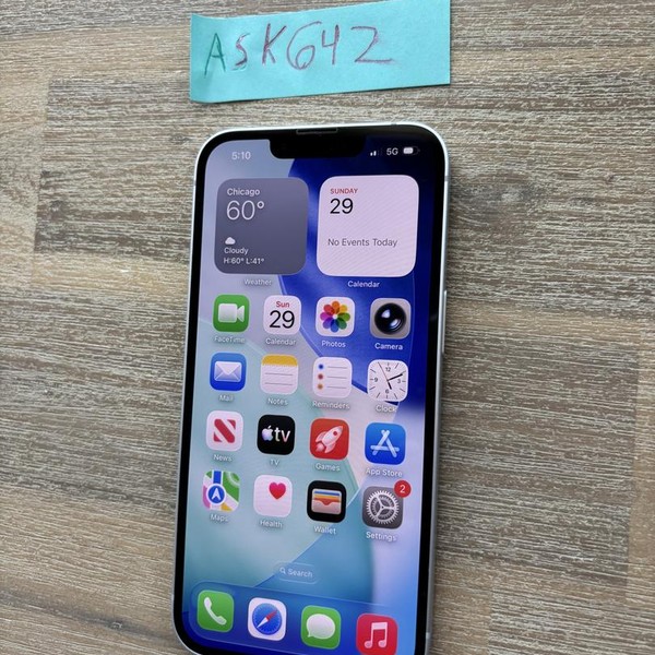 Apple iPhone 16e - Unlocked, 128 GB, White, A3212