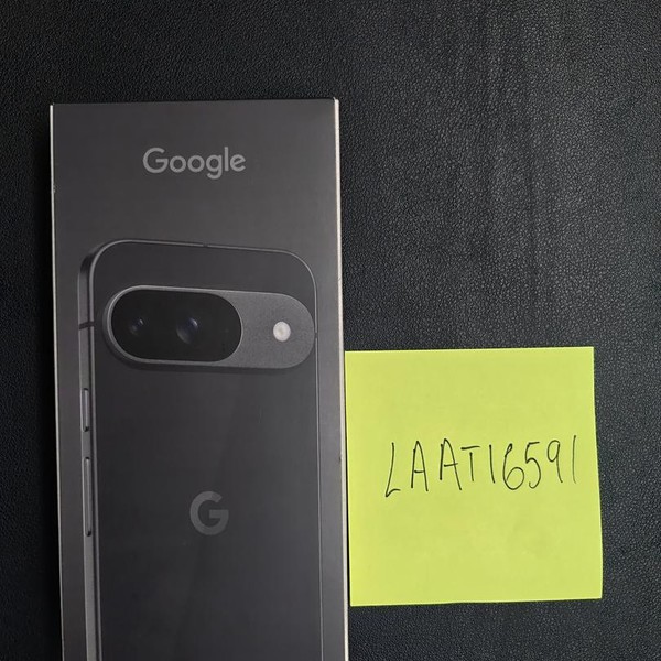 Google Pixel 9 - Unlocked, Obsidian, 128 GB, 12 GB, G2YBB