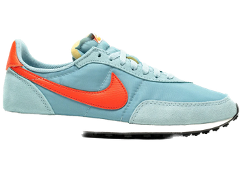 Nike Waffle Trainer 2 Worn Blue Team Orange for sale