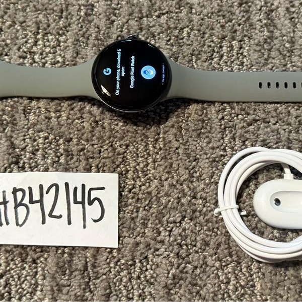 Google Pixel Watch 4 - Unlocked, Moonstone, 45mm, LTE