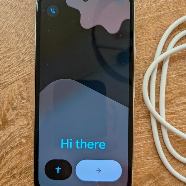 Google Pixel 8a - Unlocked, 128 GB, Porcelain, 8 GB, GKV4X, Sub-6 5G