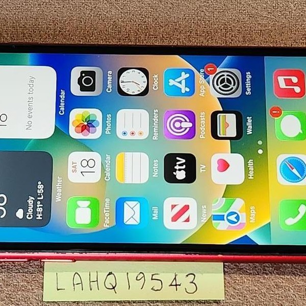 Apple iPhone SE 2nd Gen 2020 - Unlocked, 128 GB, Red, A2275