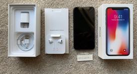 Mint
													Apple iPhone X - Unlocked, Gray, 256 GB, A1901, GSM, photo 1 of 8