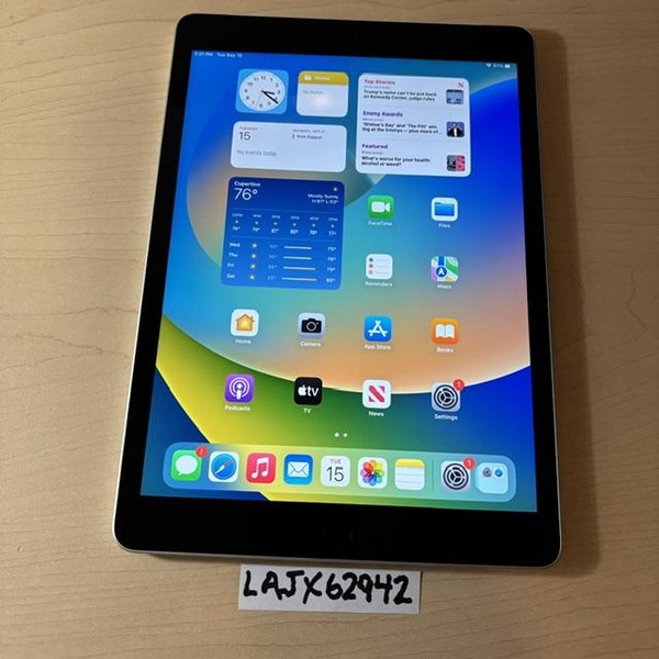 Apple iPad (9th Gen) - Unlocked, 64 GB, Silver, A2603