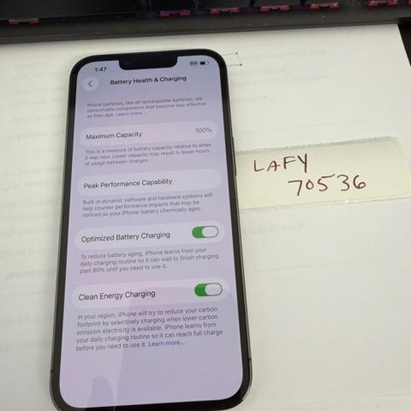 Apple iPhone 13 Pro - Unlocked, 128 GB, Graphite, A2483