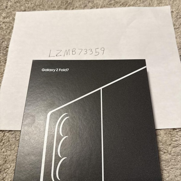 Samsung Galaxy Z Fold7 - Unlocked, 1 TB, Jetblack, 16 GB, SM-F966U1