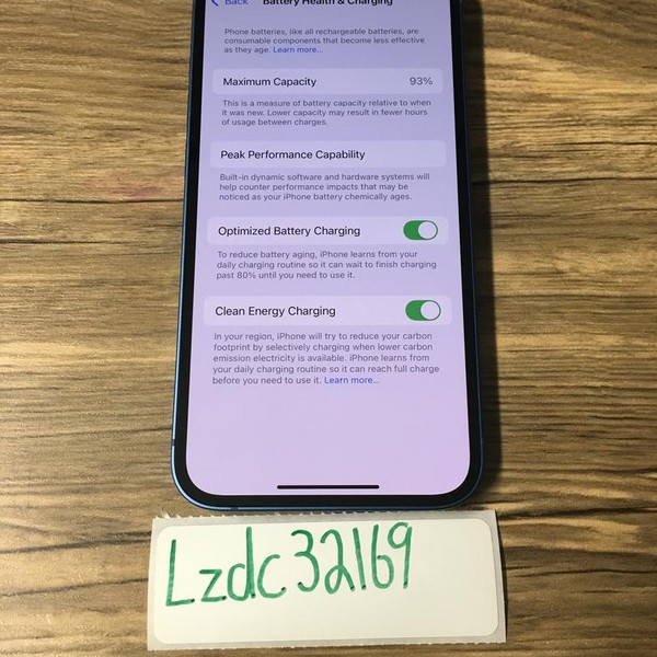 Apple iPhone 13 - Unlocked, 128 GB, Blue, A2482