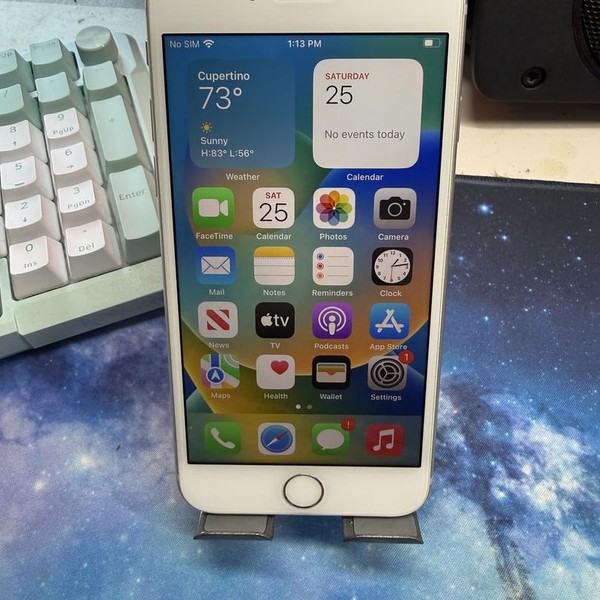 Apple iPhone 8 - Unlocked, 64 GB, Silver, A1863