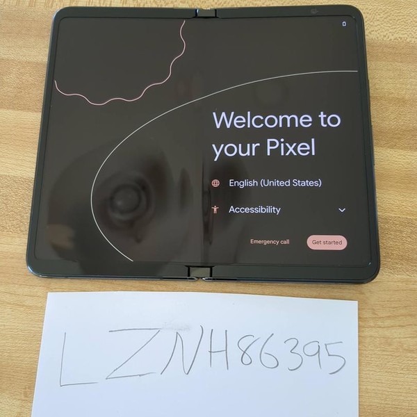 Google Pixel Fold - Verizon, Obsidian, 512 GB, 12 GB, G9FPL