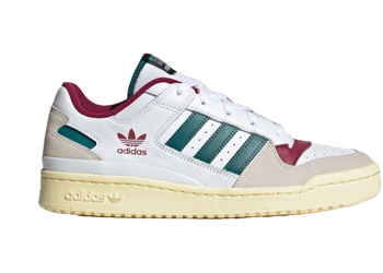 adidas Forum Low White Teal Burgundy for sale