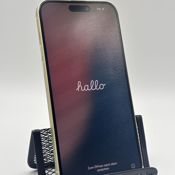 Apple iPhone 15 Plus - Unlocked, Yellow, 128 GB, A2847