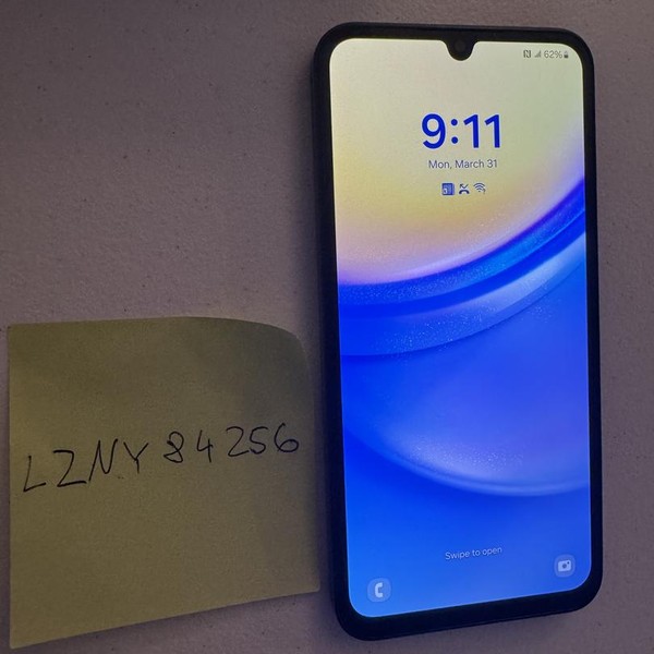 Samsung Galaxy A15 5G - Cricket, 64 GB, Black & Blue, 4 GB