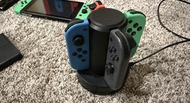 Good
													Nintendo Switch - OLED - Red & Blue, 64 GB, photo 5 of 10