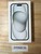 New Apple iPhone 15 - Unlocked, Black, 128 GB, A2846