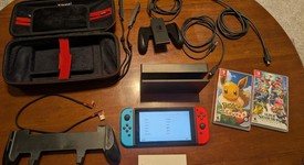 Mint
													Nintendo Switch - Red & Blue, 32 GB, photo 1 of 14