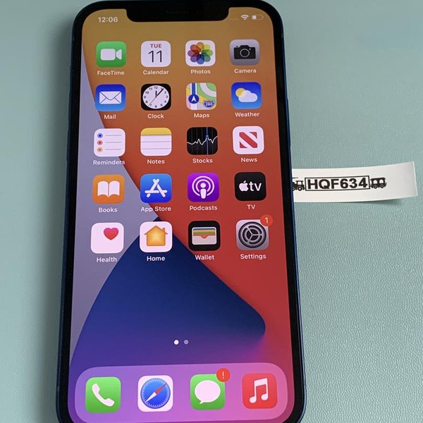 Apple iPhone 12 - Unlocked, 64 GB, Blue, A2172