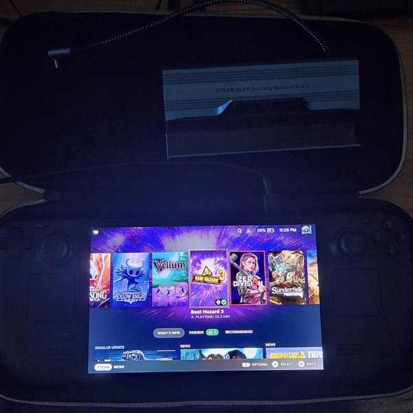 Steam Deck OLED - 512 GB, Black, 16 GB, AMD