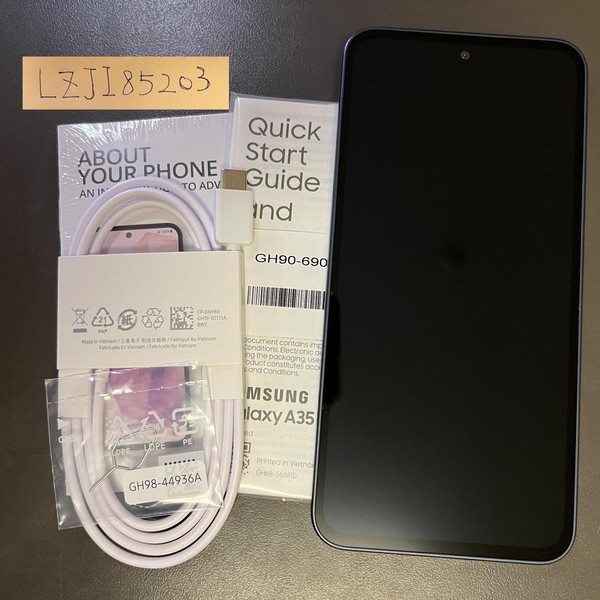 Samsung Galaxy A35 5G - Unlocked, 128 GB, Navy Blue, 6 GB