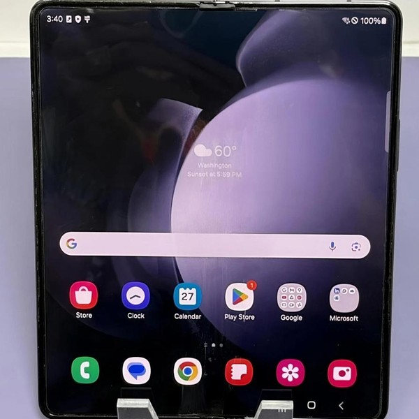 Samsung Galaxy Z Fold5 - Spectrum, 256 GB, Black, 12 GB, SM-F946U