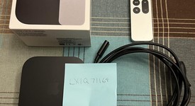 Good
													Apple TV 4k 3rd Gen (2022) - 128 GB, Wi-Fi + Ethernet, photo 1 of 3