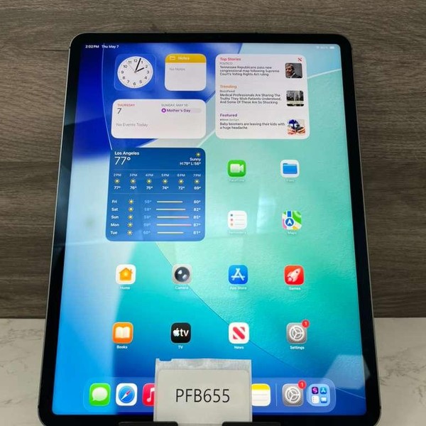 Apple iPad Pro 12.9 inch 5th Gen 2021 - Unlocked, 128 GB, Gray