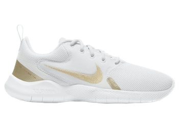 Nike Flex Experience Run 10 White Metallic Gold Star (Women's) for sale