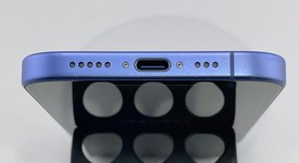 Good
													Apple iPhone 16 - Unlocked, Ultramarine, 128 GB, A3081, photo 5 of 7