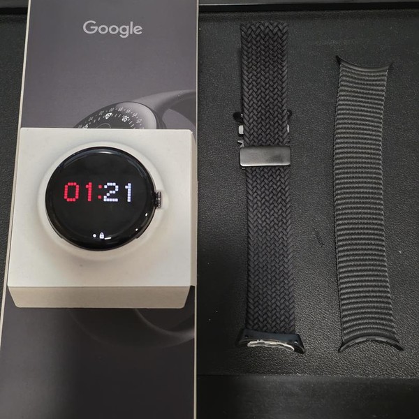 Google Pixel Watch 4 - Wi-Fi, Black, 45mm