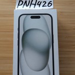 New Apple iPhone 15 - Unlocked, 128 GB, Black, A2846