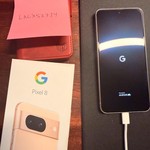 Good Google Pixel 8 - Unlocked, 128 GB, Rose, 8 GB, G9BQD, Sub-6 5G