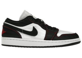 Jordan 1 Low SE Utility White Black Gym Red (Women's) for sale