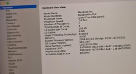 Good
													MacBook Pro 2019 - 13" - I5, Gray, 512 GB, 16 GB, photo 4 of 9