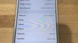 Good
													Apple iPhone 6S - Unlocked, Silver, 64 GB, A1633, photo 4 of 12