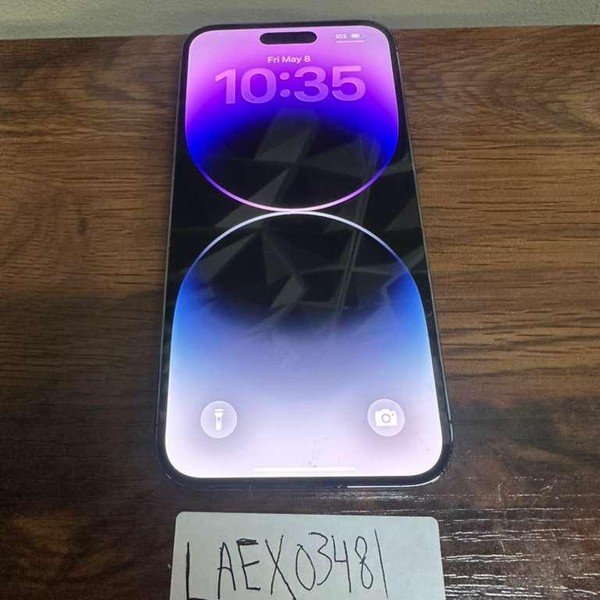 Apple iPhone 14 Pro Max - Unlocked, 128 GB, Purple, A2651