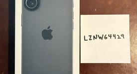 New
													Apple iPhone 17 - Unlocked, Black, 256 GB, A3258, photo 1 of 4