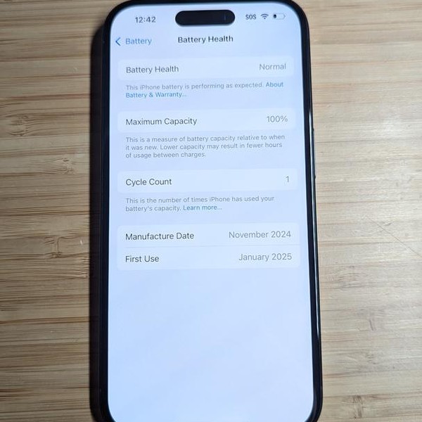 Apple iPhone 16 - Unlocked, 128 GB, Black, A3081